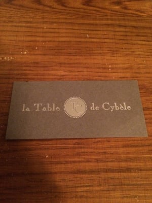 La Table de Cybèle by null