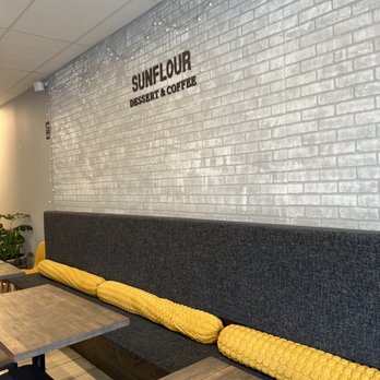 Sunflour Dessert & coffee - Cute inside - Desserts Near Me - Lawrenceville, Georgia