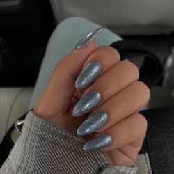 Uptown Nails - Almond acrylic set by Tina