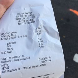 Fulton Sandbox - "Computer usage" is bogus. His explanation was that his employee needed a computer to receive the email in order to print it out