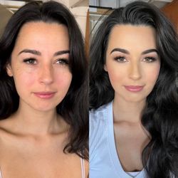 Imperfectscape Studio - All Better Brows - Before and after makeup by Trisha