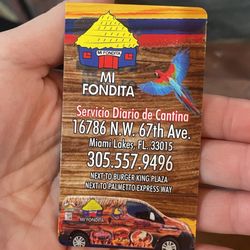 Mi Fondita - Details of restaurant