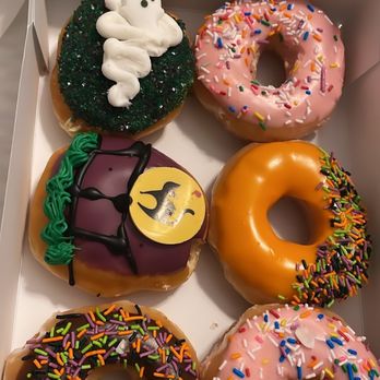 Krispy Kreme - a variety of donuts in a box - Donuts Near Me - Palmdale, California