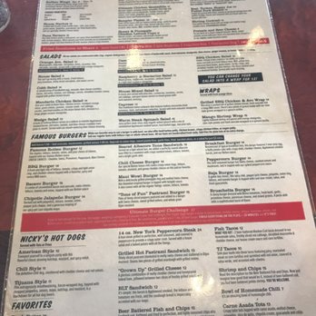 Nicky Rottens - Menu - Sports Bars Near Me - Coronado, California Nicky Rottens - Menu - Sports Bars Near Me - Coronado, California
