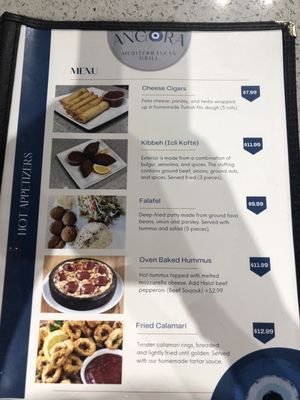 Menu photo 2 Angora Mediterranean Grill Tampa, FL