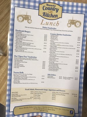 Menu photo 4 Newark's Country Kitchen Newark, IL
