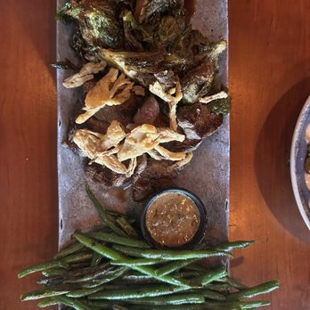 Avanu - Brussels, bourbon steak, blistered beans - Diners Near Me - New Smyrna Beach, Florida Avanu - Brussels, bourbon steak, blistered beans - Diners Near Me - New Smyrna Beach, Florida