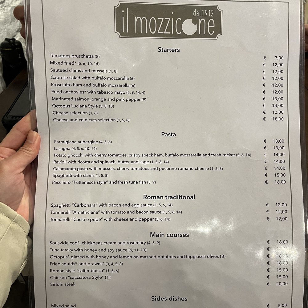 Il Mozzicone - Menu - Pizza Near Me - Rome, RM Il Mozzicone - Menu - Pizza Near Me - Rome, RM