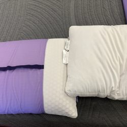 Mattress Firm University - Purple Harmony Pillow (left) and Purple Cloud Pillow (right)