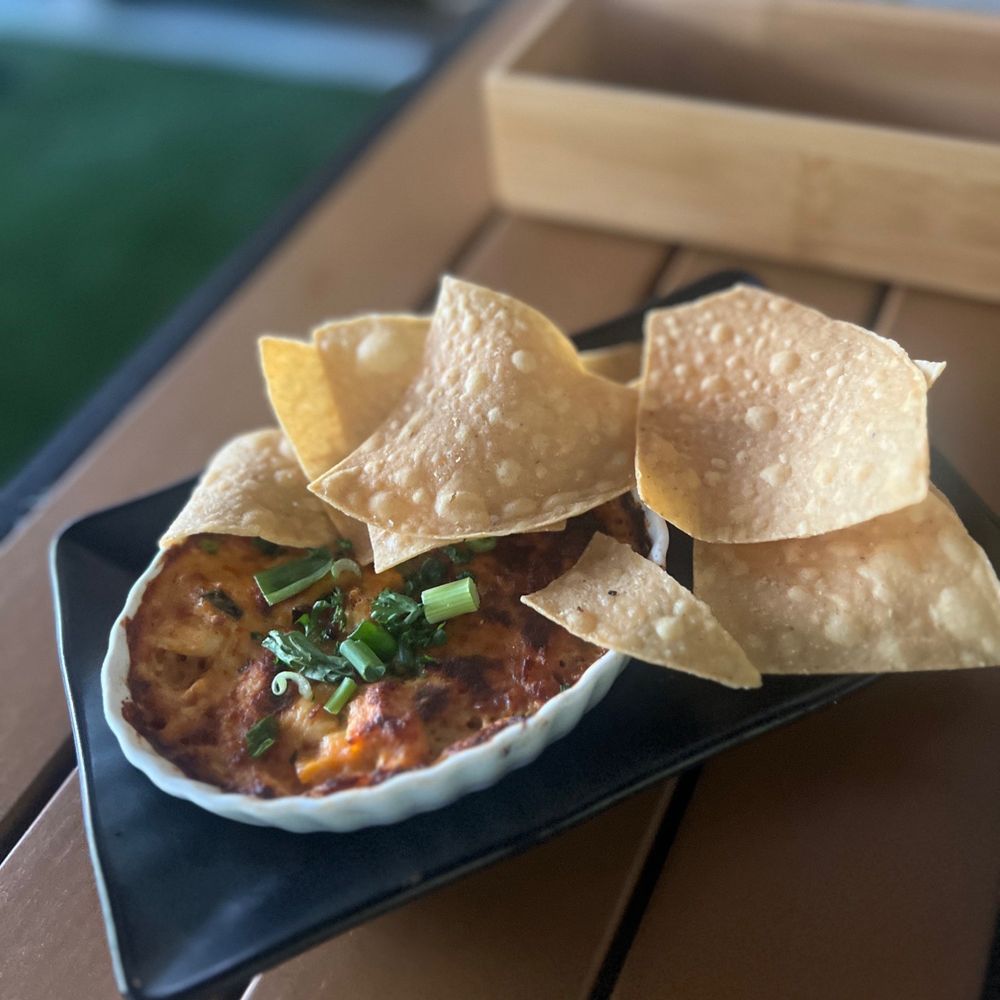 Gocha's Tapas Bar - Crab/Shrimp Dip w/Chips - Tapas Bars Near Me - Atlanta, Georgia Gocha's Tapas Bar - Crab/Shrimp Dip w/Chips - Tapas Bars Near Me - Atlanta, Georgia