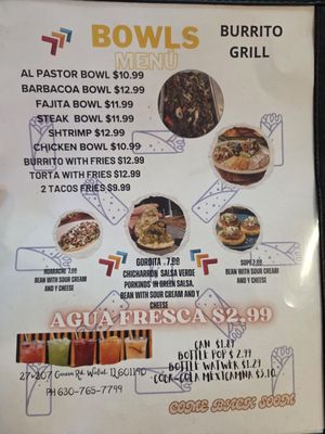 Menu photo 2 Burrito Grill Winfield, IL Menu photo 2 Burrito Grill Winfield, IL