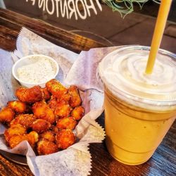 The Classic - Thornton Park - Cheese Curds and Root Beer Float