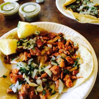 El Rancho Restaurant - Al Pastor tacos!!! Yummm - Mexican Near Me - El Monte, California