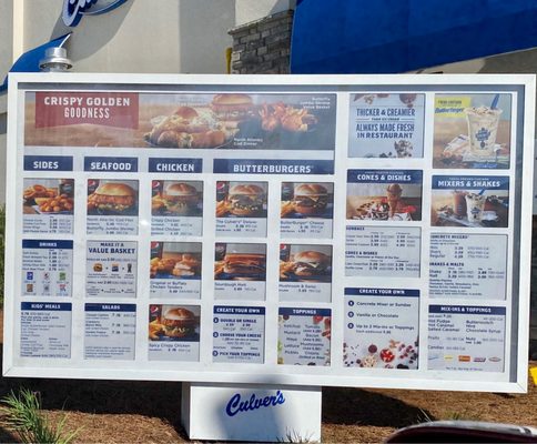 Menu photo 6 Culver's St. Johns, FL