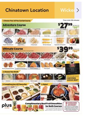 Shabu Plus Rotary Hot Pot Chinatown by null