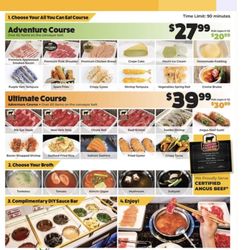 Shabu Plus Rotary Hot Pot - Chinatown - Menu with price at chinatown's location