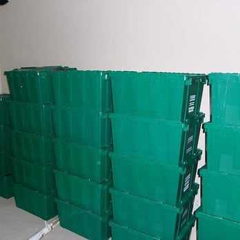 Frogbox Seattle - Neat orderly stack of FROGBOX Moving Boxes VS... - Movers Near Me - Seattle, Washington