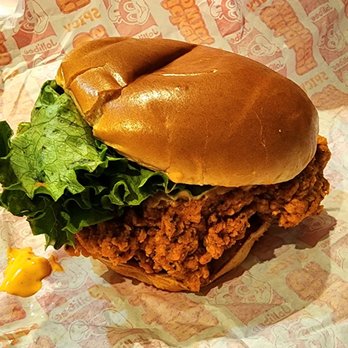 Jollibee - Spicy chicken sandwich. Yum! - Fast Food Near Me - Anaheim, California
