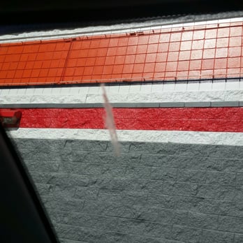 Autobell Car Wash - Interior windshield immediately following premium wash - Car Wash Near Me - Chesapeake, Virginia