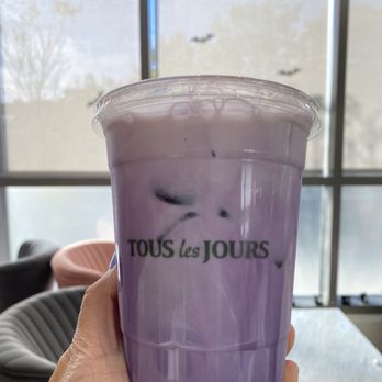 Tous Les Jours - Ube latte - Coffee & Tea Near Me - Malden, Massachusetts Tous Les Jours - Ube latte - Coffee & Tea Near Me - Malden, Massachusetts
