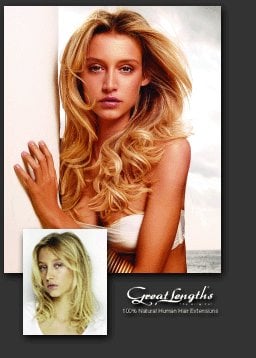 Hair Extensions By Courtney Logo