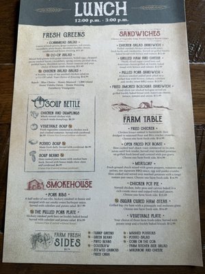Menu photo 4 Five Oaks Farm Kitchen Sevierville, TN