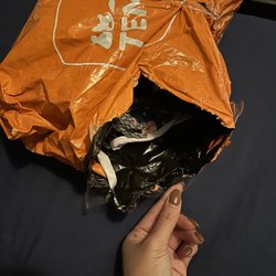 US Post Office - I did not tear this open. I received this torn, and taped back up.