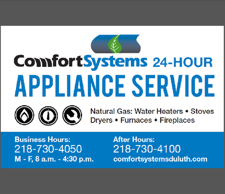 Comfort Systems 520 Garfield Ave Duluth Mn Gas Companies Mapquest