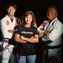 Gracie Barra - Come meet the Cruz's. Coach Brayden, Linda (Program Director), Professor Ray