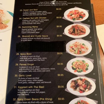 Panwa Thai - Menu as of 7/18/19 - Thai Near Me - Seattle, Washington Panwa Thai - Menu as of 7/18/19 - Thai Near Me - Seattle, Washington
