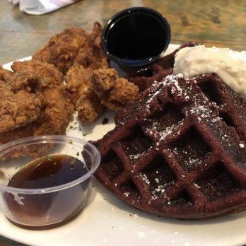 Mad Cow Grill - Amazing!! Get the red velvet waffles! - American Near Me - Laurel, Maryland