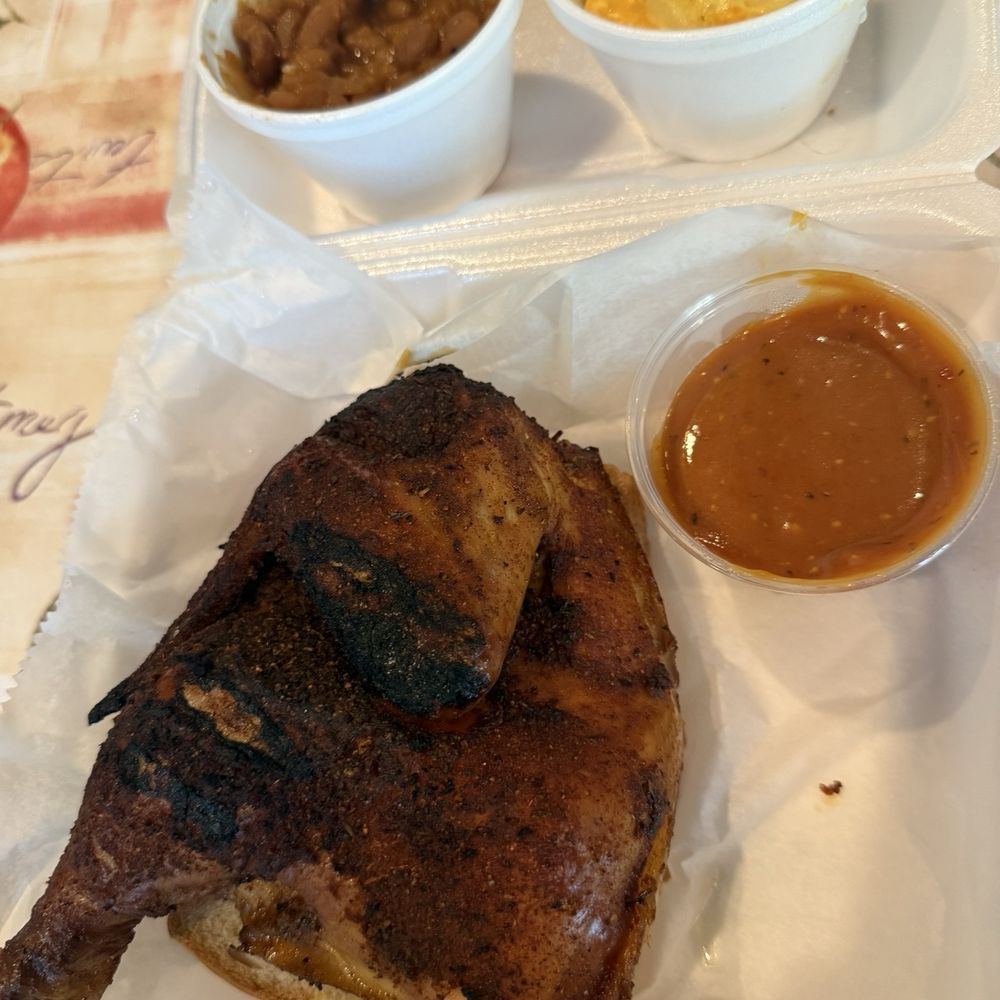 1/2 Smoked Chicken 1/2 Smoked Chicken
