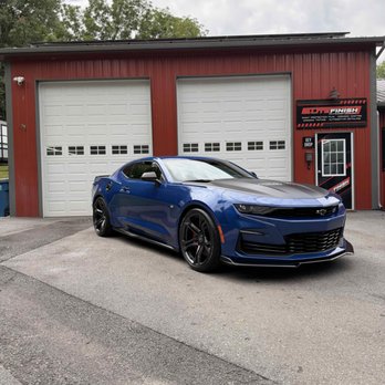 Elite Finish Auto Spa - Ceramic Coating, PPF & Window Tinting - Blue Camaro outside Elite Finish Auto Spa after receiving PPF and Ceramic Coating for long-lasting gloss and paint protection. - Auto Detailing Near Me - Seven Valleys, Pennsylvania Elite Finish Auto Spa - Ceramic Coating, PPF & Window Tinting - Blue Camaro outside Elite Finish Auto Spa after receiving PPF and Ceramic Coating for long-lasting gloss and paint protection. - Auto Detailing Near Me - Seven Valleys, Pennsylvania