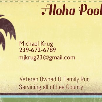 Aloha Pools - Give us a call for all your pool service needs - Pool Cleaners Near Me Aloha Pools - Give us a call for all your pool service needs - Pool Cleaners Near Me