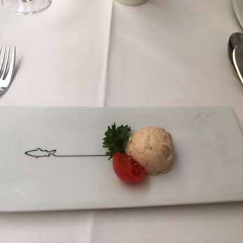 Restaurant Lubin - Fischmousse als Gruß des Hauses - Seafood Near Me - Vienna, 9