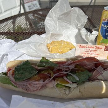 Santoros Sicilian Trattoria - Lunch outside sitting - Italian Near Me - Dedham, Massachusetts Santoros Sicilian Trattoria - Lunch outside sitting - Italian Near Me - Dedham, Massachusetts