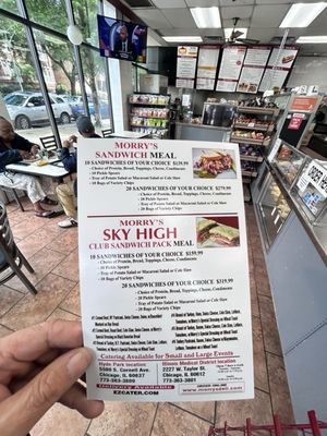 Menu photo 2 Morry's Deli Chicago, IL