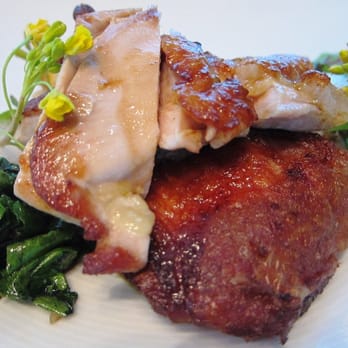 Luce - Guinea Hen, Roasted Breast, Leg Confit, White Asparagus and Morels - Wine Bars Near Me - San Francisco, California Luce - Guinea Hen, Roasted Breast, Leg Confit, White Asparagus and Morels - Wine Bars Near Me - San Francisco, California