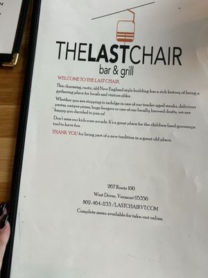 The Last Chair Bar & Grill by null
