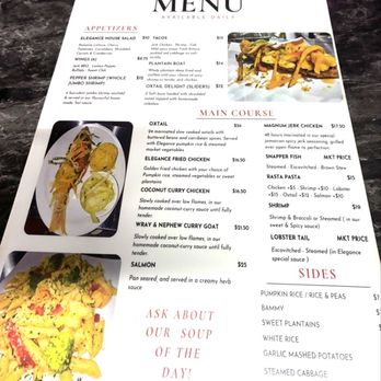 Elegance Bar & Grill - Menu - Seafood Near Me - Stone Mountain, Georgia