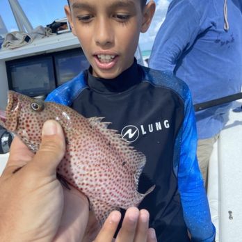 Down South Charters - Look at what he caught - Fishing Near Me - St. Croix, Virgin Islands Down South Charters - Look at what he caught - Fishing Near Me - St. Croix, Virgin Islands