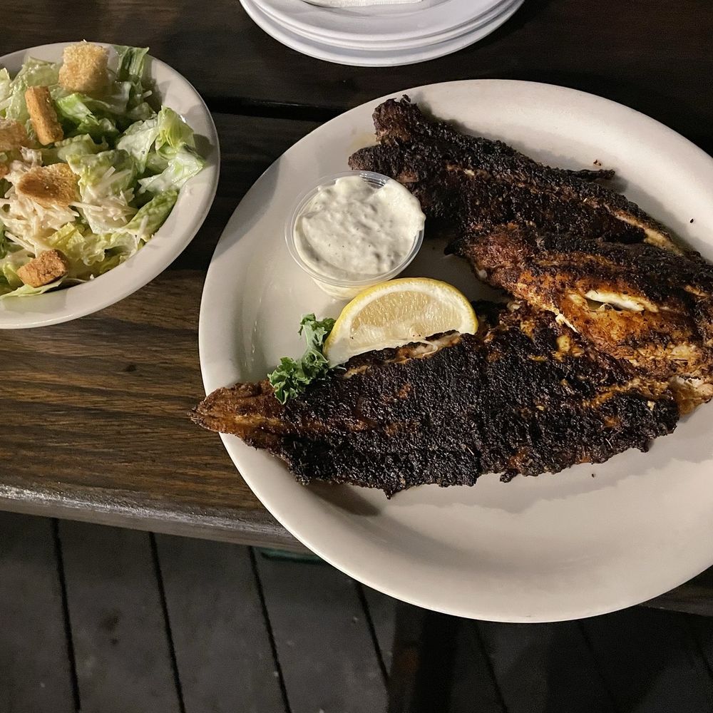 Aunt Kate's - Blackened flounder - American Near Me - Saint Augustine, Florida