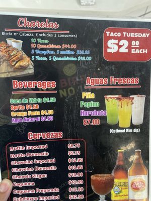 Menu photo 2 Birrieria Sinaloa Palm Desert, CA Menu photo 2 Birrieria Sinaloa Palm Desert, CA