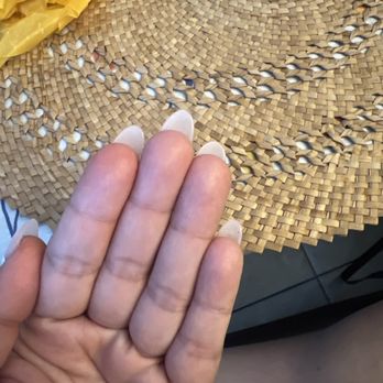 One Eleven Nails Spa - Left under nails Uneven, short and sideways. - Nail Salons Near Me - Cathedral City, California One Eleven Nails Spa - Left under nails Uneven, short and sideways. - Nail Salons Near Me - Cathedral City, California