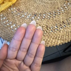 One Eleven Nails Spa - Left under nails Uneven, short and sideways.