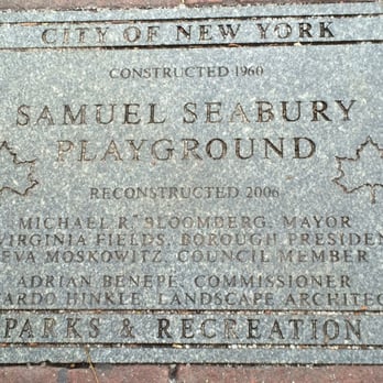 Samuel Seabury Playground - Dedication - Playgrounds Near Me - New York, New York Samuel Seabury Playground - Dedication - Playgrounds Near Me - New York, New York