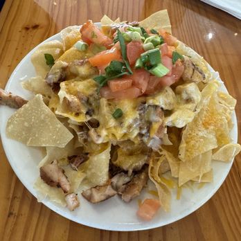 Back Home In Lahaina - Half order BBQ Chicken Nachos - Hawaiian Near Me - Carson, California