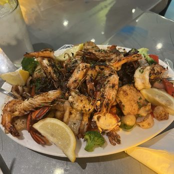 Simply Fish Seafood - Seafood platter. Compliments of Derek. Amazing! - Fish & Chips Near Me - Costa Mesa, California Simply Fish Seafood - Seafood platter. Compliments of Derek. Amazing! - Fish & Chips Near Me - Costa Mesa, California