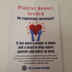 UCI Health Blood Donor Center -- Orange