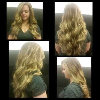 TONI&GUY - Baliage by arianna perez. Was all solid virgin hair/ natural golden blonde feathered in for a trendy yet less maintance look! - Hair Salons Near Me - Gilbert, Arizona